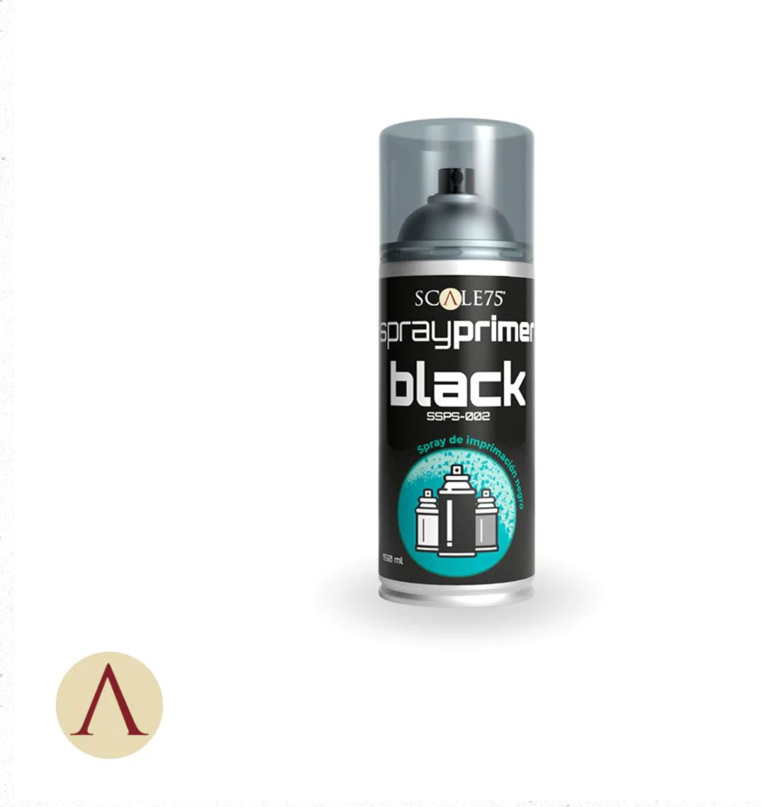 Scale 75 - Black Spray Primer (150ml)