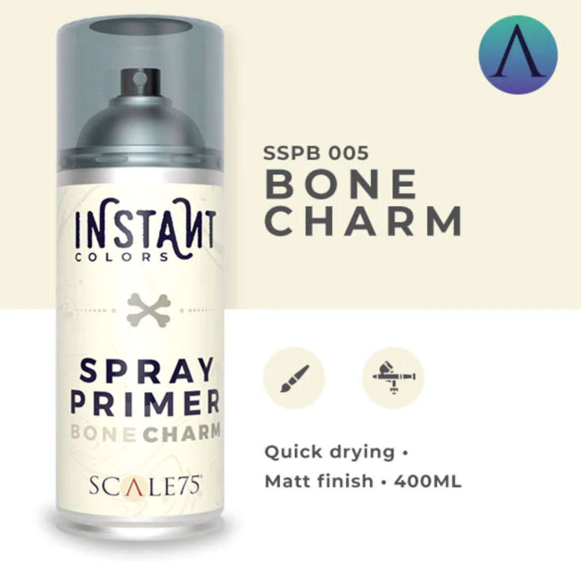 Scale 75 -  Instant Colors: Bone Charm Primer (400ml)