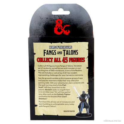 D&D Icons of the Realms Miniatures: Fangs & Talons - Booster Pack