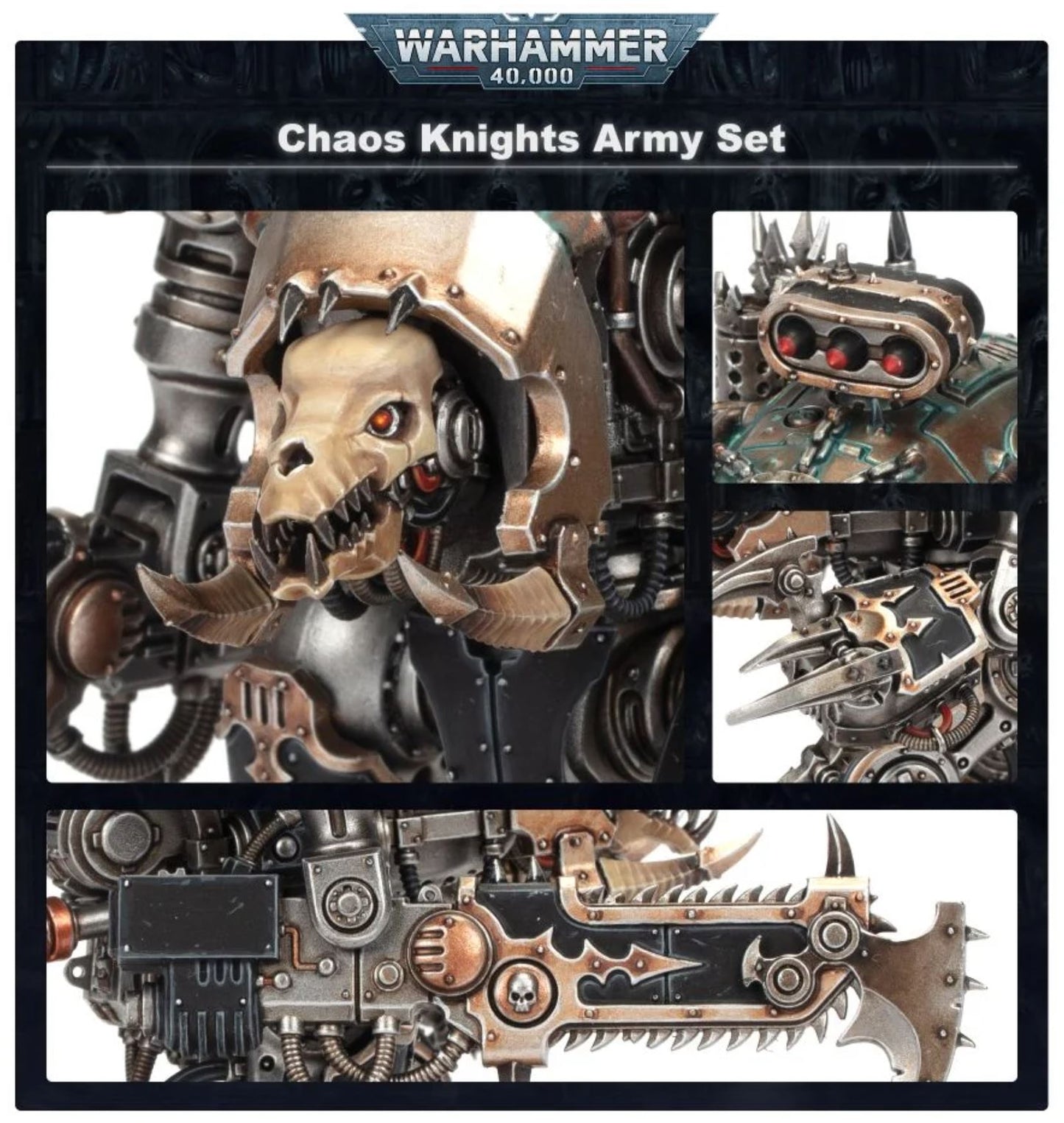 40K - Chaos Knights Army Set