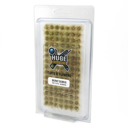 Huge Miniatures Tufts & Flowers - Burnt Debris Tufts