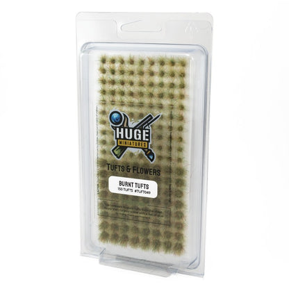 Huge Miniatures Tufts & Flowers - Burnt Grass Tufts