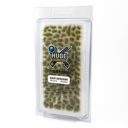 Huge Miniatures Tufts & Flowers - Burnt Overgrown Tufts