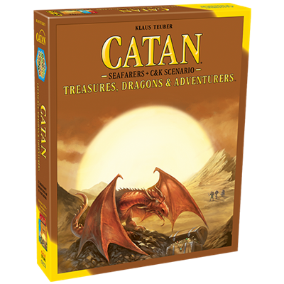 Catan - Expansion, Treasures, Dragons and Adventure