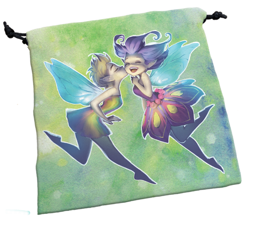 Deluxe Dice Bag: Happy Fairies