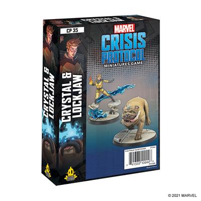 Marvel Crisis Protocol - Crystal & Lockjaw