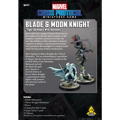 Marvel Crisis Protocol - Blade & Moon Knight