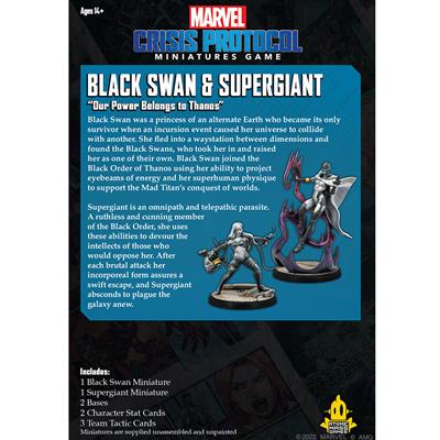 Marvel Crisis Protocol - Black Swan and Supergiant