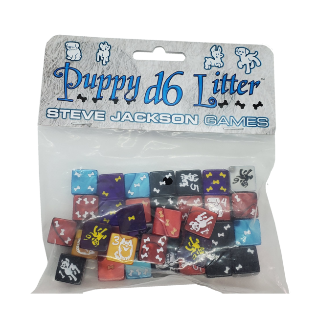Steve Jackson Games - Puppy d6 Litter Dice Set