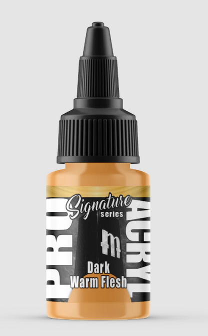 Monument Hobbies - Pro Acryl Paint, Ninjon Dark Warm Flesh