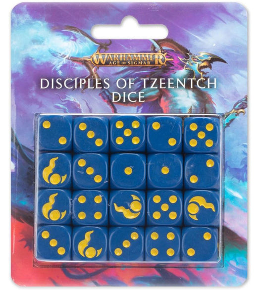 AOS - Disciples Of Tzeentch: Dice Set