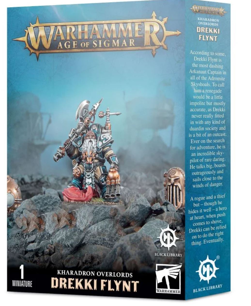 Black Library - Drekki Flynt Book and Miniature Collection