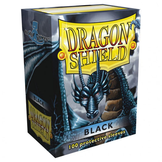 Dragon Shield: Black Classic Card Sleeves 100 Count