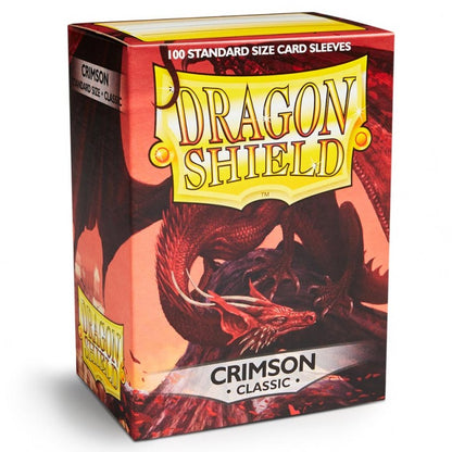 Dragon Shield: Crimson Classic Card Sleeves 100 Count