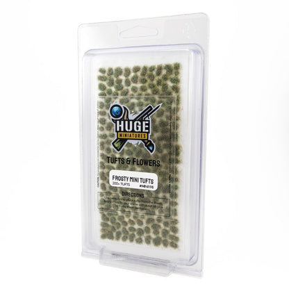 Huge Miniatures Tufts & Flowers - Frosty Mini Tufts