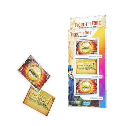 Ticket to Ride Art Sleeves