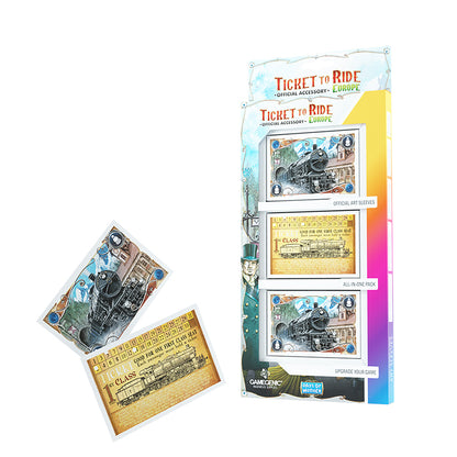 Ticket to Ride Europe Art Sleeves