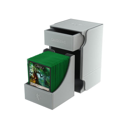 Gamegenic - Watchtower 100+ Convertible Deck Box - White