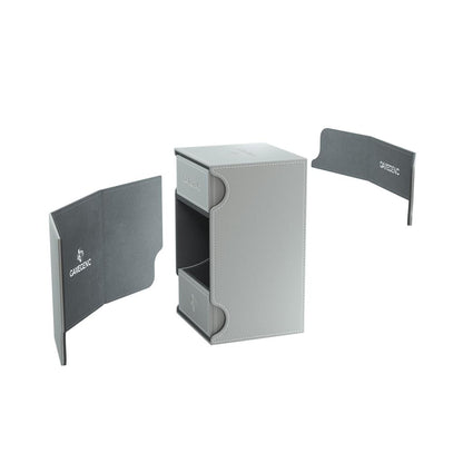 Gamegenic - Watchtower 100+ Convertible Deck Box - White