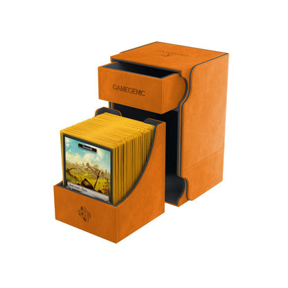 Gamegenic - Watchtower 100+ Convertible Deck Box - Orange