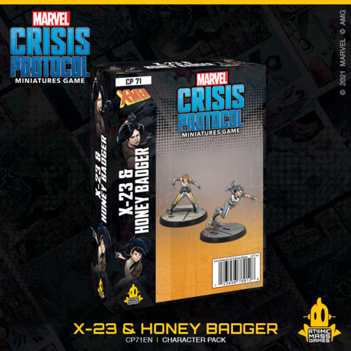 Marvel Crisis Protocol - Honey Badger & X-23
