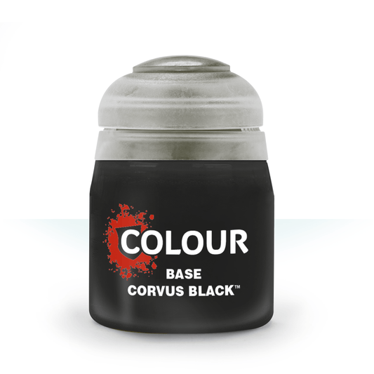 Citadel Colour - Corvus Black Base Paint