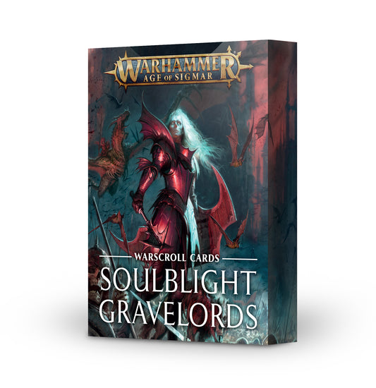 AOS - Age of Sigmar: Warscroll Cards Soulblight Gravelords