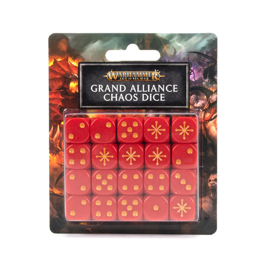 AOS - Age of Sigmar: Grand Alliance Chaos Dice