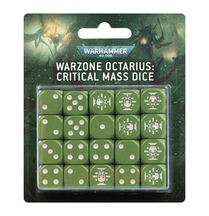 40K - Warzone Octarius: Critical Mass Dice Set