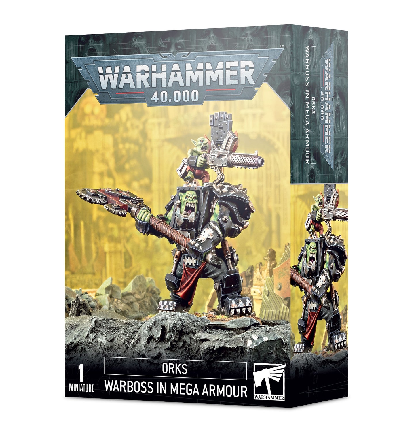 40K - Warboss in Mega Armour