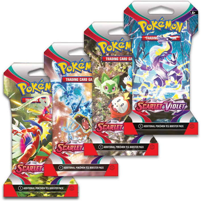 Pokémon Scarlet & Violet sleeved booster