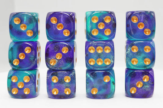 Foam Brain - Hocus Pocus Glitter Set of 12 D6 Dice