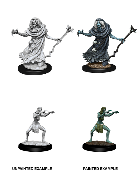 D&D Nolzur’s Marvelous Miniatures: W12 - Sea Hag & Bheur Hag