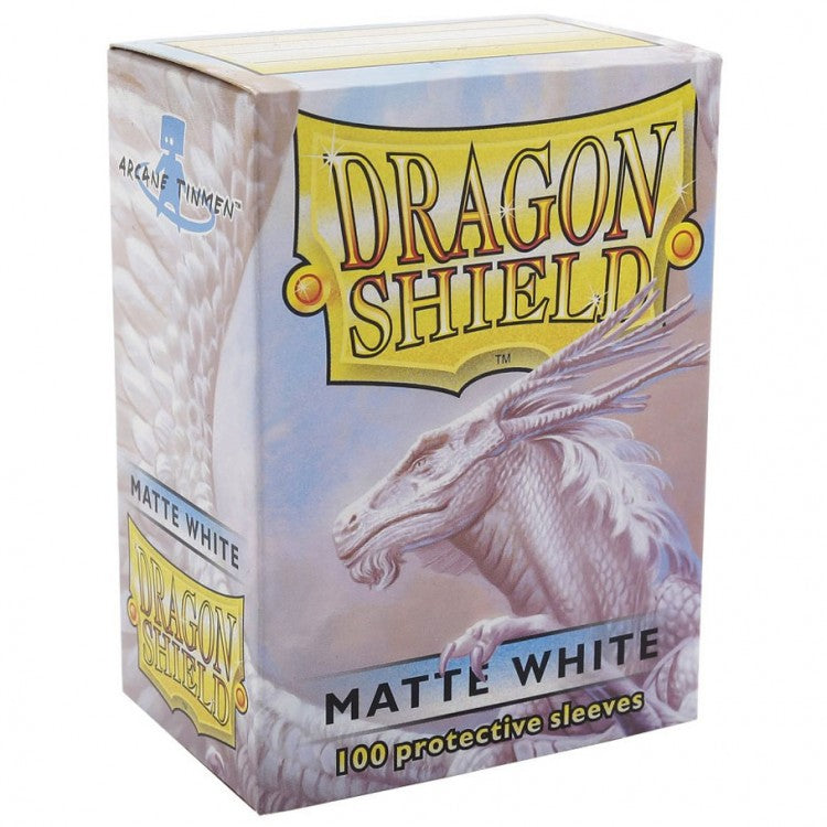 Dragon Shield- White Matte Card Sleeves