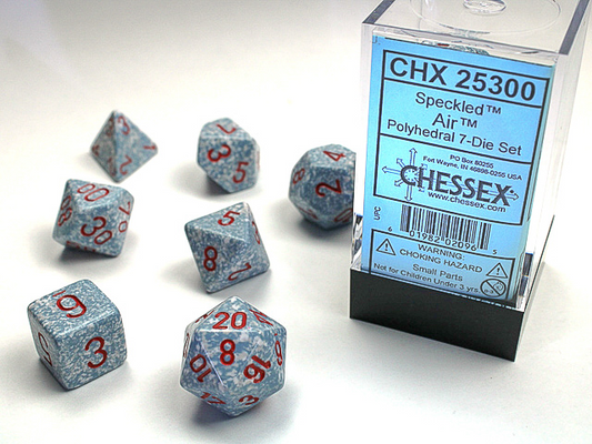 Chessex - Speckled Air - 7 Die Set