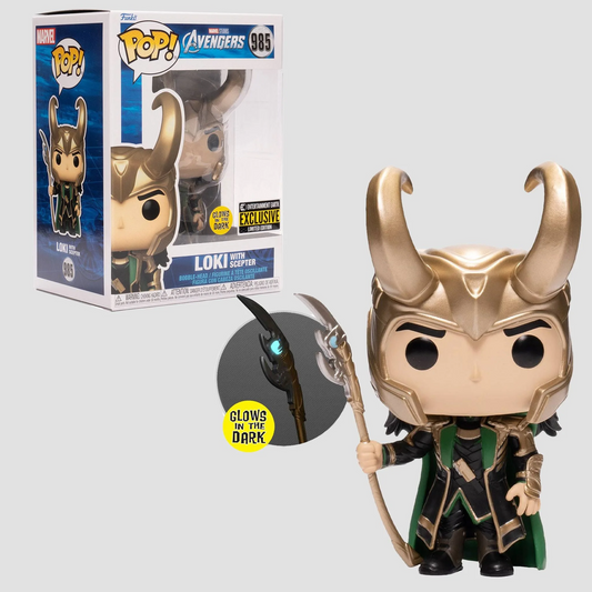 Funko POP - Avengers - Loki with Scepter 985