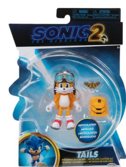 Sonic the Hedgehog 2 Wave 2 Tails Figure