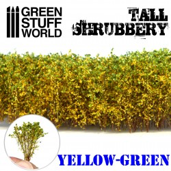 Green Stuff World - Tall Shrubbery Yellow/Green