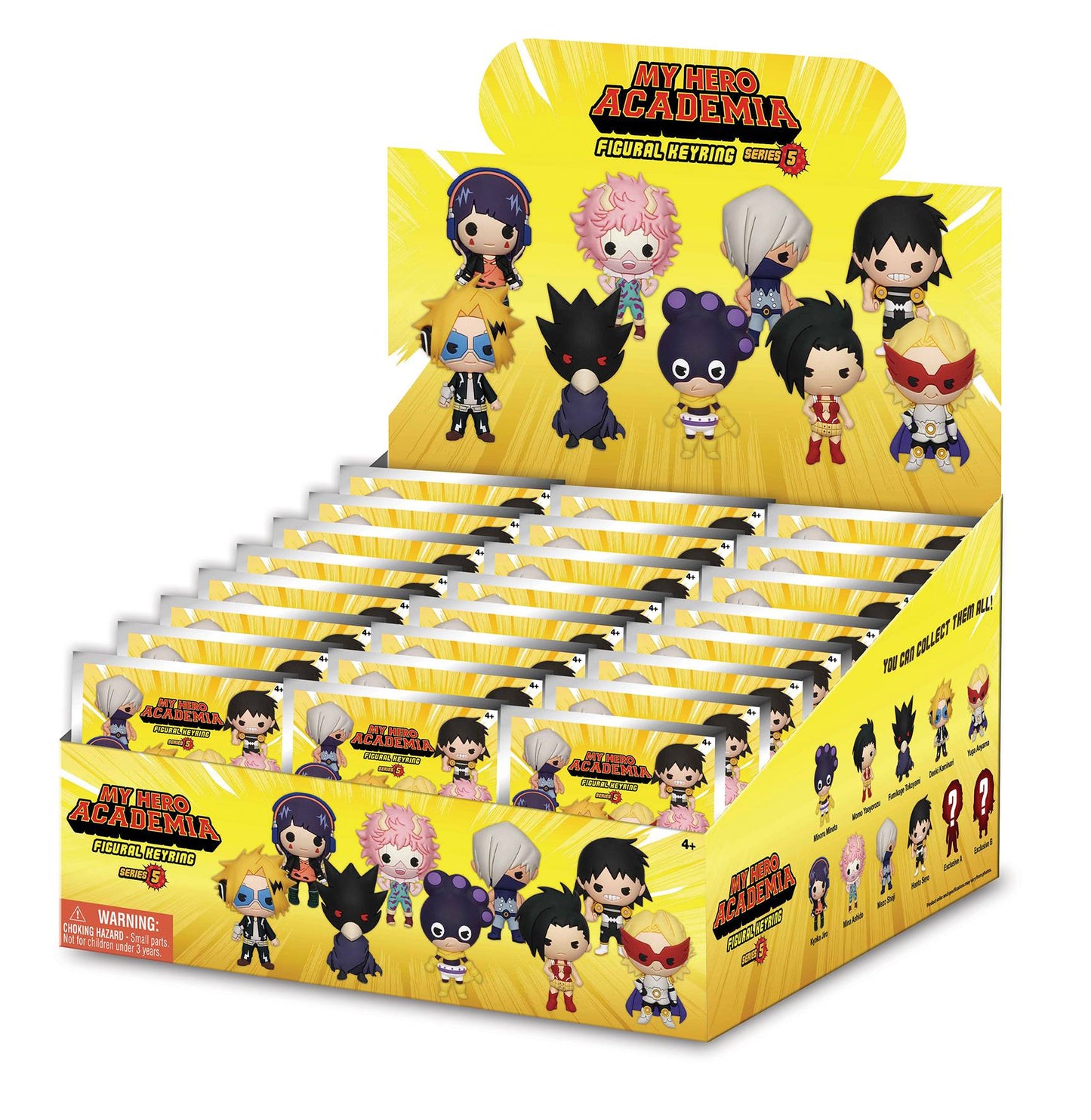 My Hero Academia Series 5 3D Foam Bag Clip