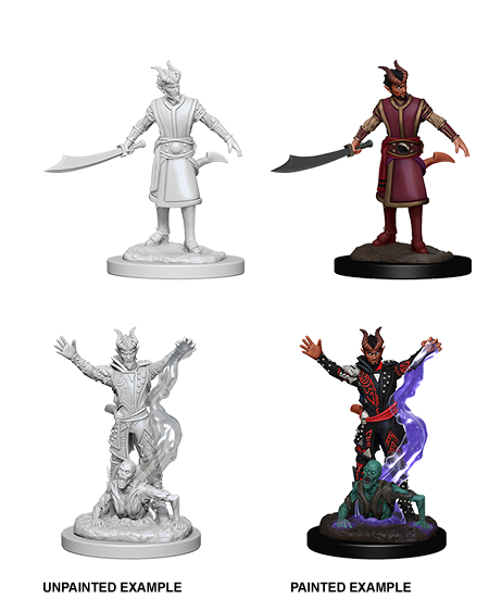 D&D Nolzur’s Marvelous Miniatures: W06 - Male Tiefling Warlock