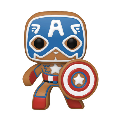 Funko Pop MARVEL HOLIDAY CAPTAIN AMERICA VIN FIG
