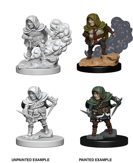 D&D Nolzur’s Marvelous Miniatures: W01 - Halfling Male Rogue