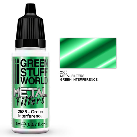 Green Stuff World - Metal Filters Paint - Green Interference