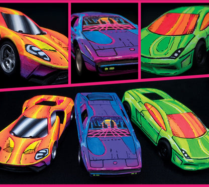 Huge Miniatures - Fluorescent Acrylic Paint Set