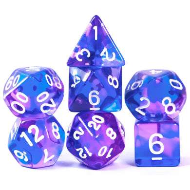 Foam Brain - Crystal Dream RPG Dice Set