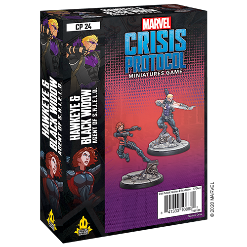 Marvel Crisis Protocol - Hawkeye & Black Widow