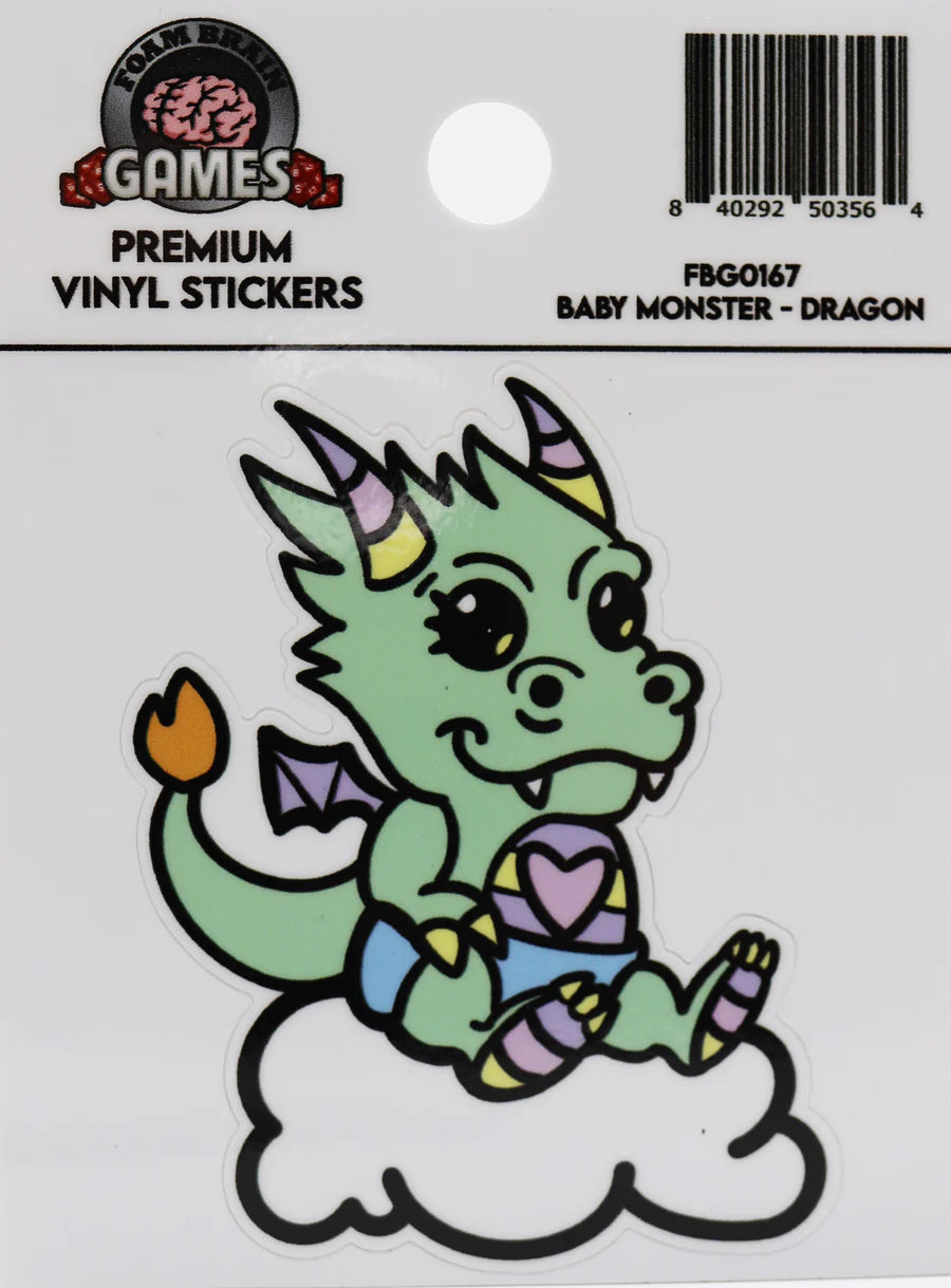 BABY MONSTER STICKER: DRAGON