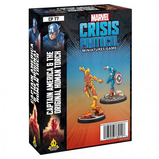 Marvel Crisis Protocol - Captain America & Torch