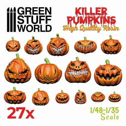 Green Stuff World - Resin Killer Pumpkins