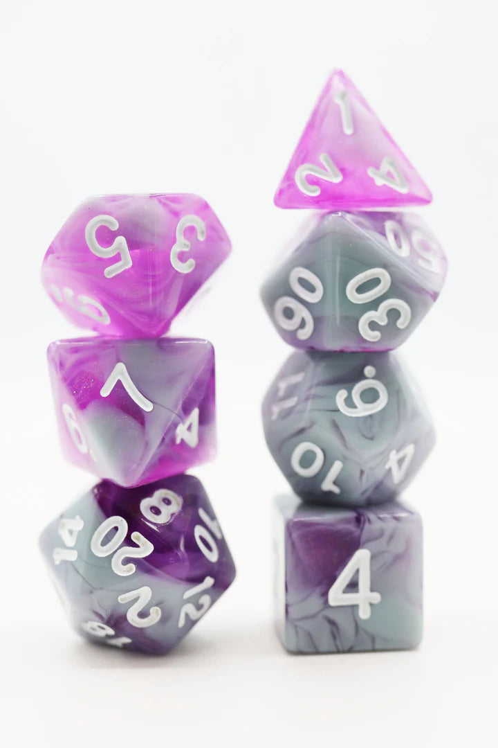 Foam Brain - Stars Shine RPG Dice Set